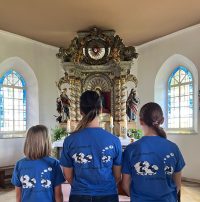 Mininstranten Böbingen bei der Beiswanger Andacht