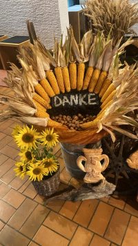DANKE - Erntedank Sonnenblume Böbingen