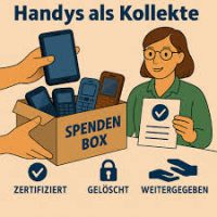 Motivbild Handys als Kollekte
