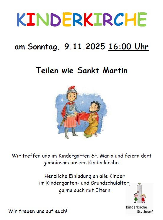 Kinderkirche 09.11.25