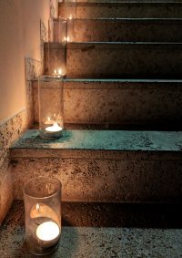 Kerzen Treppe Advent