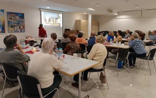 Mögglingen - Foto vom Voratrag faire Gemeinde