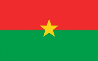 Flagge Burkina Faso