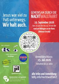 Nachtwallfahrt Plakat 19.09.2026