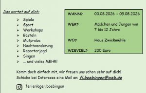 Flyer Ferienlager Seite 2